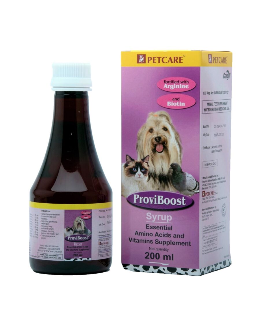 Proviboost Syrup Sri Lanka | Pet Nutritional Supplements